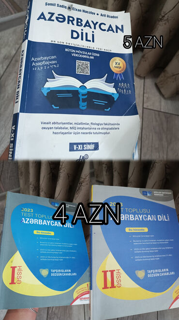 testlər və dərsliklər: Azərbaycan dili 11-ci sinif, 2023 il