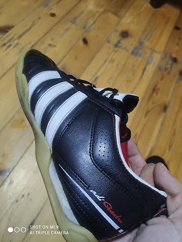 Krasofkalar və idman ayaqqabıları: Məhsul: Adidas kişi futzal/mini-futbol ayaqqabısı - Rəng: Qara üst — 5