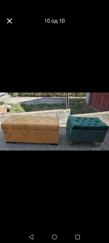 Fotelje: Cena taburea bez otvaranja : 7500din Cena taburea sa otvaranjem — 10