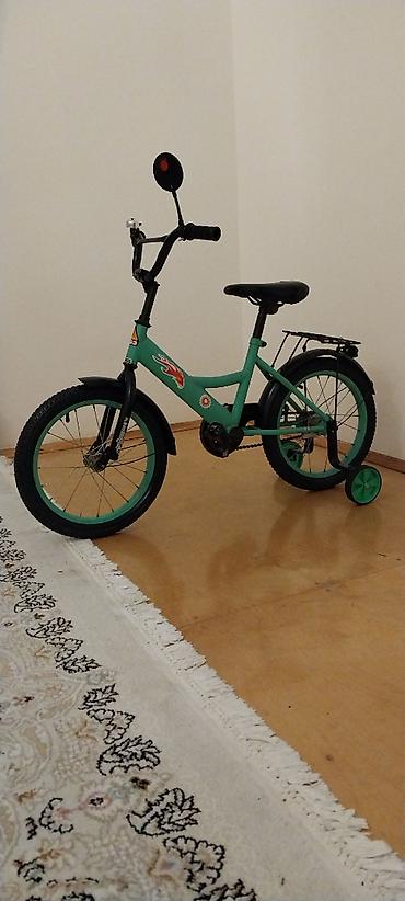 velosiped 3 teker: İşlənmiş Dörd təkərli Uşaq velosipedi 16", Ünvandan götürmə — 2