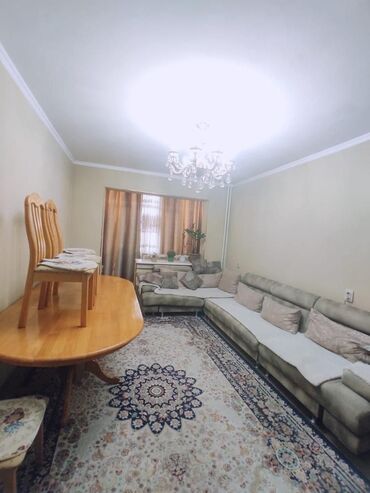 продажа квартир в бишкеке аламедин 1: 3 бөлмө, 63 кв. м, 105-серия, 1 кабат, Евроремонт