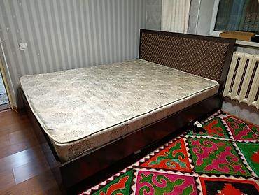 zip lock: Двуспальная кровать, Б/у, С мягким изголовьем, длина - 200 см — 1