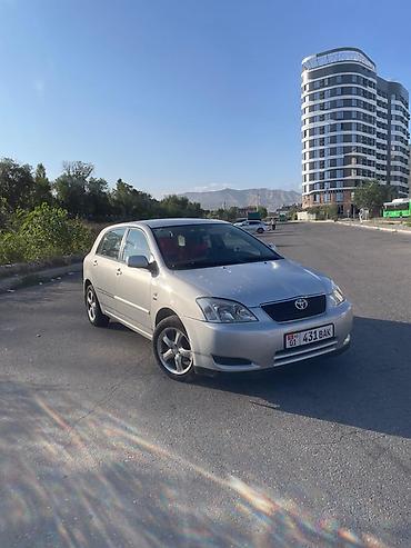 королла 120: Toyota Corolla: 2003 г., 1.6 л, Автомат, Бензин, Хэтчбэк — 2