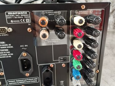 Musiqi mərkəzləri: - Marantz AV Surround Receiver SR8600 - HDMI girişi - Dolby — 23