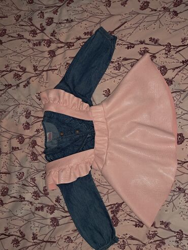 trikotažne suknje: Mini, 92, color - Pink