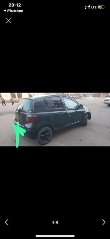 автомобили электро: Toyota Yaris: 2000 г., 1.3 л, Механика, Бензин, Хэтчбэк