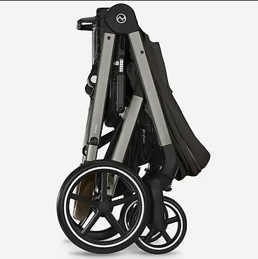 сидушка на велосипед: Коляска, Cybex, цвет - Коричневый, Б/у — 4