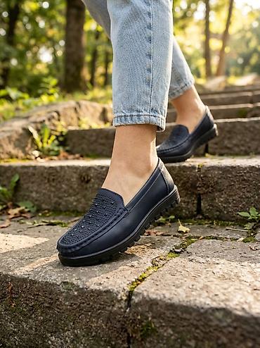 yara parfum: Qadın loaferləri – gündəlik rahatlıq və zərif parıltı 👣37/42 arası — 2