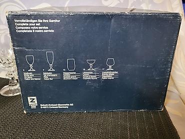 jysk case za vino: Case kristal,led kristal za vino 1970/80ta.godina Zwiesel Nemacka — 6
