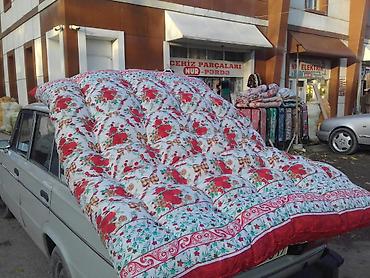 tekstil: Sinsifon dosək teze hazirlari var 1 neferlik 55m 2 neferlik 110m — 1