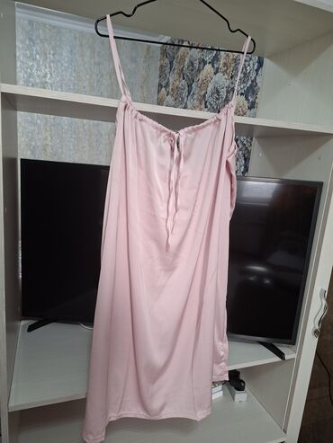 женское платье 56: Повседневное платье, Лето, Короткая модель, 8XL (EU 56)