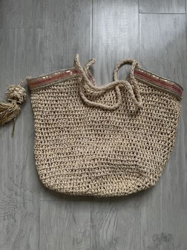 мужская сумка: Пляжная сумка плетенная не пачкается фирма women’s secret