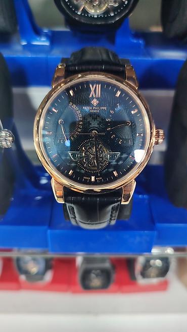 3d saat: Patek Philippe tərzində mexaniki kişi qol saatları - Korpus: qızılı — 2