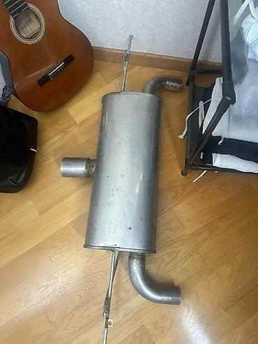 Avtomobil üçün səsboğucu (muffler) - Material: metal (paslanmaya