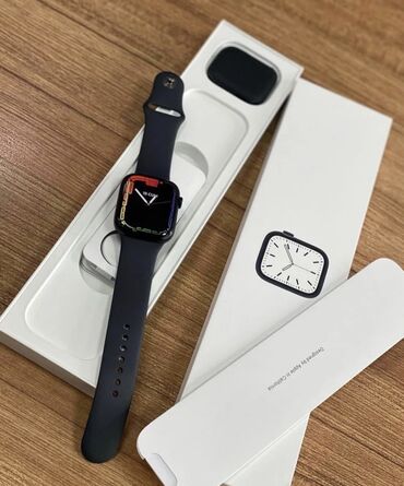 apple watch 8 45: Yeni, Smart saat, Apple, rəng - Qara
