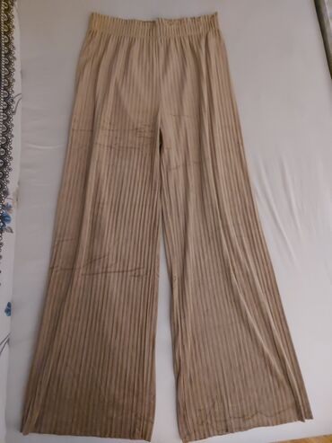 pantalone za trudnice h m: M (EU 38), Normalan struk, Šalvare