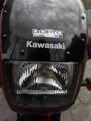 глушитель для скутера: Спортбайк Kawasaki, 500 куб. см, Бензин, Чоңдор үчүн