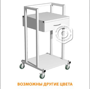 ротанговый мебель: Стеллаж-стойка для приборов СПя-2 (белый) для размещения разного вида