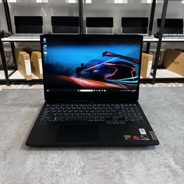 Ноутбуки и нетбуки: Ноутбук, Lenovo, 16 ГБ ОЗУ, AMD Ryzen 5, 15.6 ", Новый, Игровой, память SSD