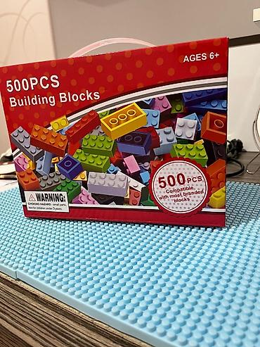 oyuncaq kompüter: 500 PCS Building Blocks – konstruktor dəsti - 500 ədəd müxtəlif rəng — 1
