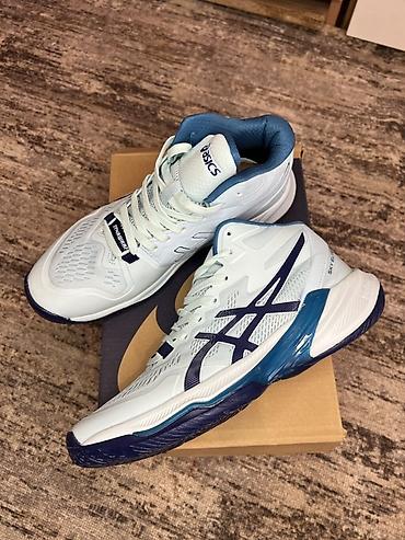 волейбольный кроссовки асикс бишкек: Мужские кроссовки, 42, Asics, Новый, цвет - Голубой, Бесплатная доставка — 6