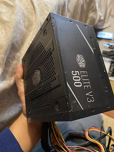 deepcool st500 argb: Блок питания, Б/у, Cooler Master, 500 Вт, 500 Вт — 1