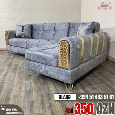 Divanlar: Künc divan, Yeni, Açılan, Bazalı, Parça, Şəhərdaxili pulsuz çatdırılma — 25