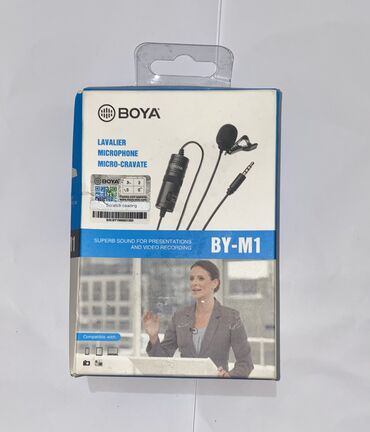 usb c: Петличный микрофон BOYA M1 (6М)