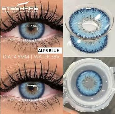 Šminka: Kolor sočiva za oči – plava i zelena kolekcija - Modeli/boje — 25