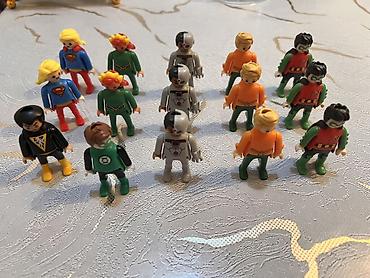 lego spiderman vs: Playmobil üslubunda minifiqur dəsti – superqəhrəman kolleksiyasi — 1