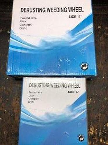 Rezne i brusne ploče: Derusting Weeding Wheel – čelična pletena žičana četka/ploča za — 7