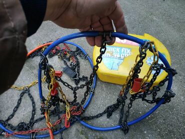 Ostalo: Prodajem kvalitetne, jake, iz ranijeg perioda, lance za sneg grupe 60 — 6