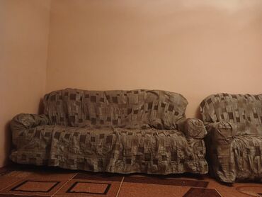 мебел уголок: Прямой диван, Б/у