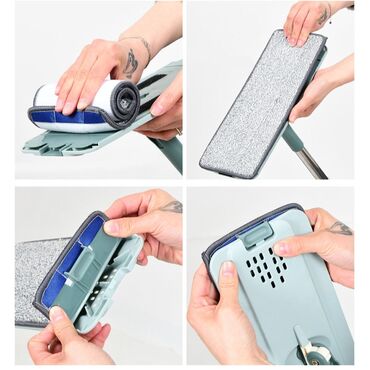 Şvabra, mop: Scratch Təmizləyici Paspas 🔹Magic Mikrofiber Mop Ev Döşəmə — 8