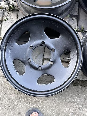 530i g30: Комплект из 4 шт. стальных дисков для автомобиля. R15 6 дыр,состояние — 4