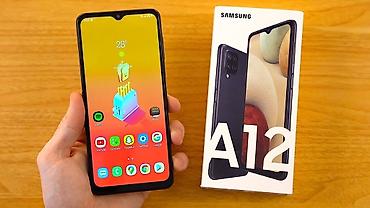 samsung a 12: Samsung Galaxy A12, 32 GB, rəng - Qara — 4