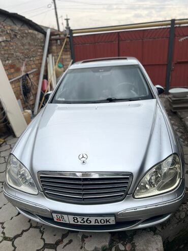 Mercedes-Benz: Mercedes-Benz S-Class: 2003 г., 3.7 л, Автомат, Газ, Седан