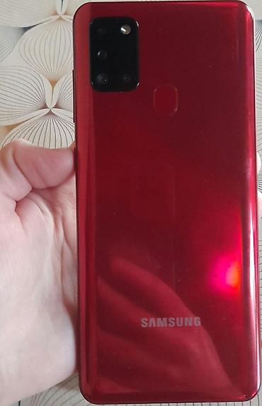 sim: Samsung Galaxy A21S, 64 GB, rəng - Qırmızı, İki sim kartlı — 2