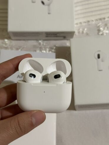 купить игровые наушники с микрофоном: Вакуумдук, Apple, Жаңы, Электр зымсыз (Bluetooth), Классикалык
