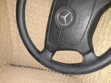 руль: Обычный, Mercedes-Benz W210, 2016 г., Оригинал, Б/у