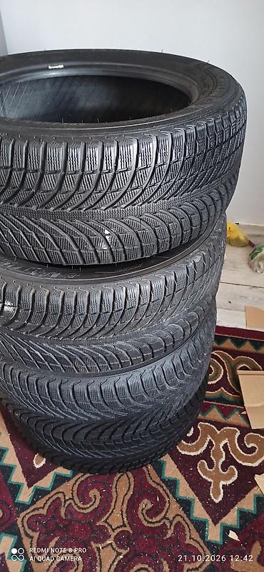 диски на 19: Шины 265 / 50 / R 19, Зима, Б/у, Комплект, Внедорожные (АТ/МТ), Michelin — 1