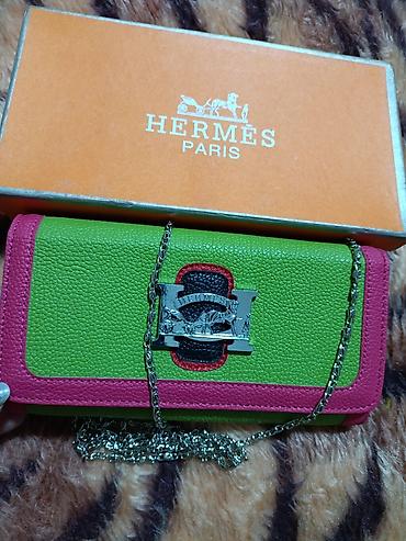 Çantalar: "Hermes" pul qabı sepli,yenidir. Портмоне" Hermes,"новые — 2