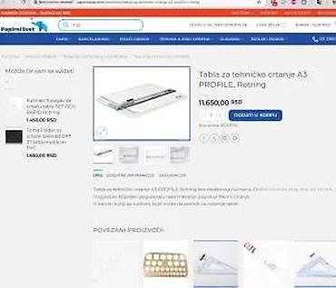 Dečije table za crtanje: Rotring tabla za tehničko crtanje – format A3, serija Profi/Profile — 11