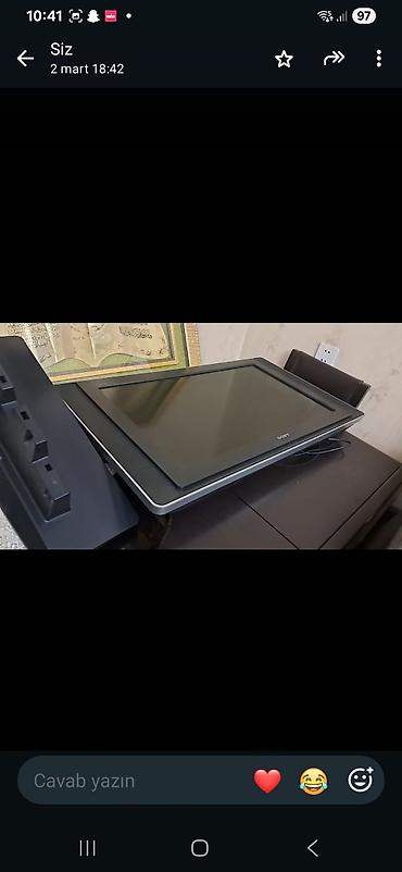 televizor soni: Sony brendinə məxsus masaüstü televizor/monitor. Xüsusiyyətlər: - — 3