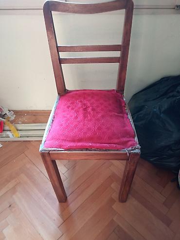 uradi sam namestaj: Prodajem 9 drvenih stolica u kompletu. Idealna prilika za stolare — 3