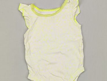 żółte legginsy dziecięce: Body, 6-9 m, 
stan - Dobry