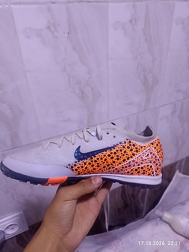 бутсы сороконожки детские: Футбольные бутсы/сороконожки Nike Mercurial (TF) - Тип: сороконожки — 1