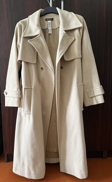 Pencəklər: Palto, Stradivarius, S (EU 36), M (EU 38), rəng - Bej