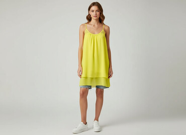 zolte rajstopy: Women`s dress, size S
