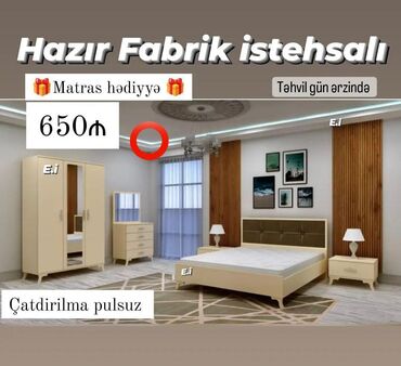 Ravon: *Yataq dəsti / Yataq otağı mebeli 💥* ✔️Rəng seçimi var ✔️ *Şəhər